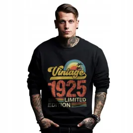 bluza-czarna-meska-nadruk-prezent-urodziny-rocznik-vintage-1925-limited