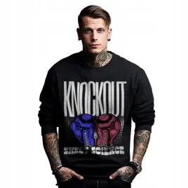 bluza-czarna-meska-nadruk-knockout-sweet-science