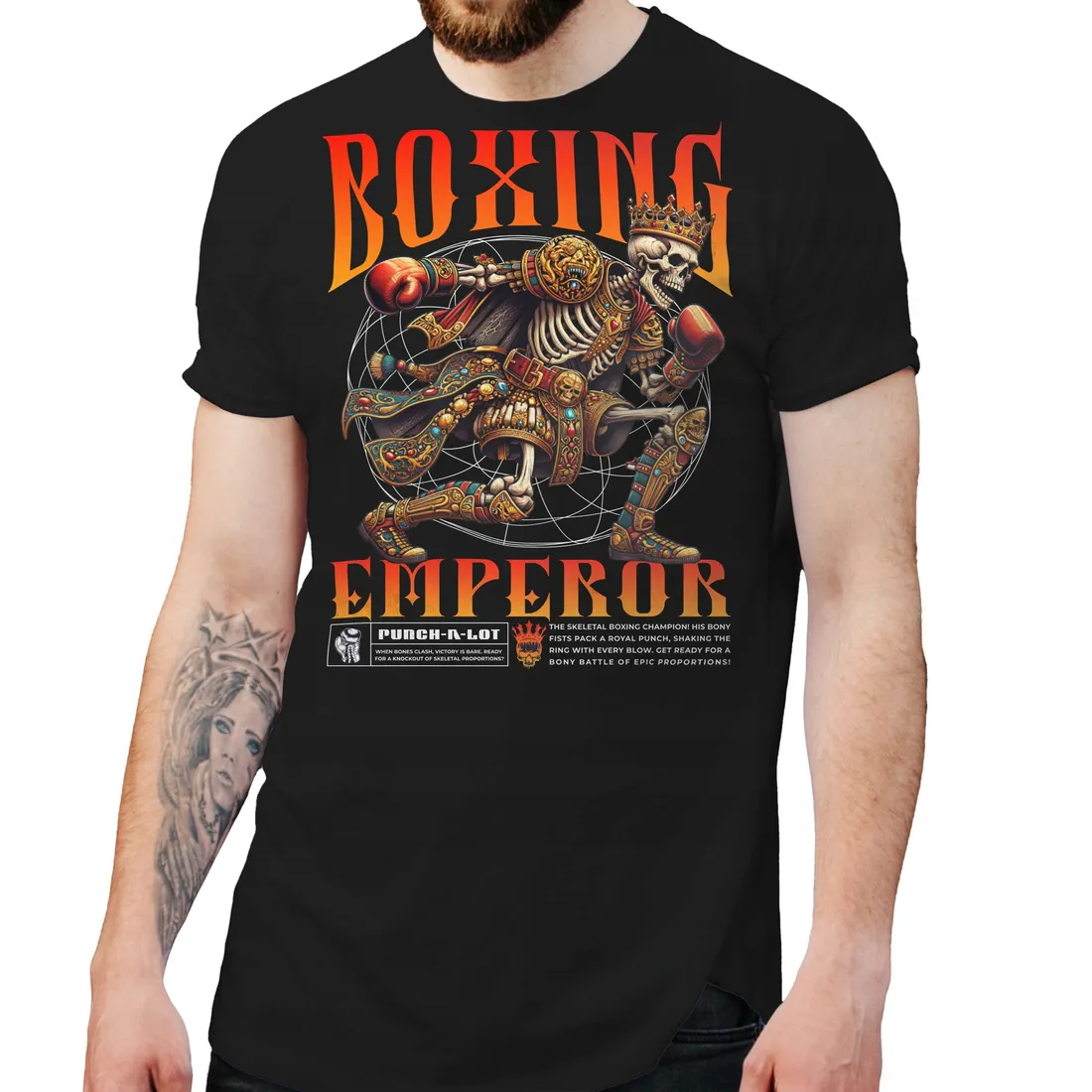 bluza-czarna-meska-nadruk-boxing-emperor-stan-nowy