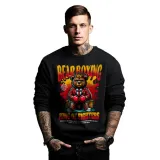 bluza-czarna-meska-nadruk-bear-boxing-stan-nowy
