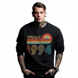 bluza-czarna-meska-nadruk-prezent-urodziny-rocznik-vintage-1994