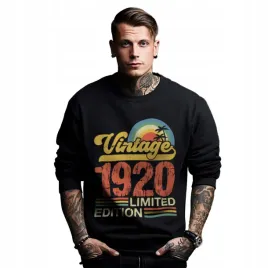 bluza-czarna-meska-nadruk-prezent-urodziny-rocznik-vintage-1920-limited