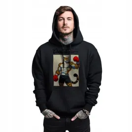 bluza-czarna-meska-z-kapturem-nadruk-boks-boxer-from-the-jungler