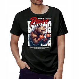 bluza-czarna-meska-nadruk-revive-boxing-bear