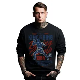 bluza-czarna-meska-nadruk-king-of-the-ring-1984