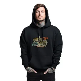 bluza-czarna-meska-z-kapturem-nadruk-boks-paw-paw-double-trouble