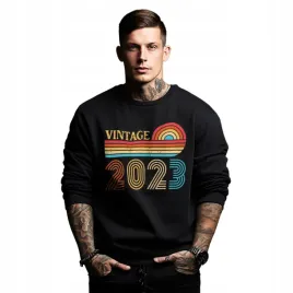 bluza-czarna-meska-nadruk-prezent-urodziny-rocznik-vintage-2023