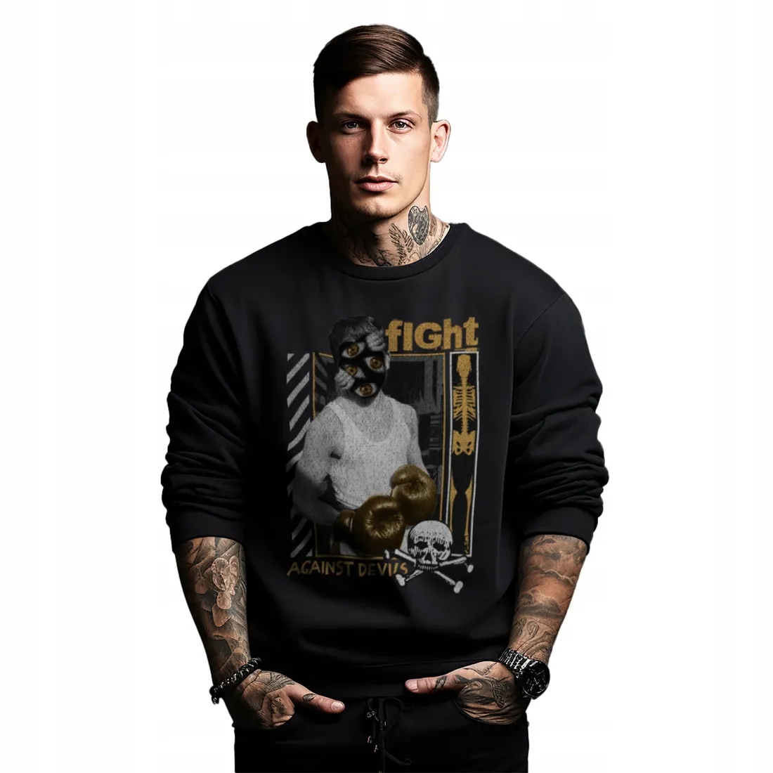bluza-czarna-meska-nadruk-fight-against-devils-stan-nowy