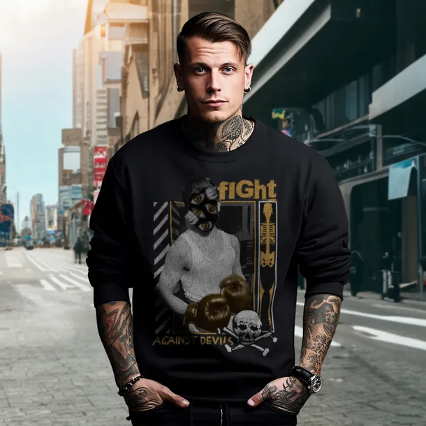 bluza-czarna-meska-nadruk-fight-against-devils-rozmiar-xxl