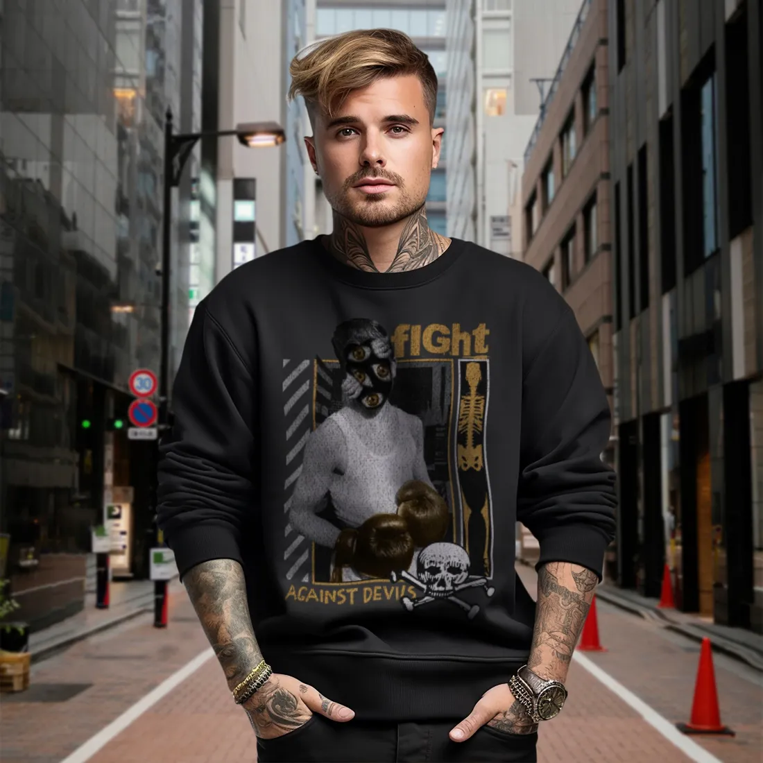 bluza-czarna-meska-nadruk-fight-against-devils-stan-nowy