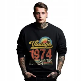 bluza-czarna-meska-nadruk-prezent-urodziny-rocznik-vintage-1974