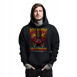 bluza-czarna-meska-z-kapturem-nadruk-boks-bear-boxing-king