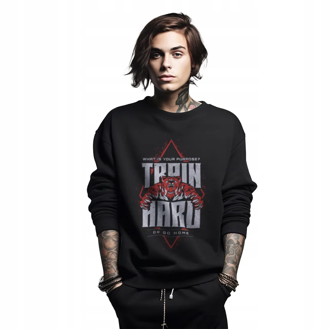 bluza-czarna-meska-nadruk-train-hard