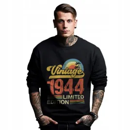bluza-czarna-meska-nadruk-prezent-urodziny-rocznik-vintage-1944-limited