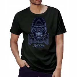 bluza-czarna-meska-nadruk-gorillas-fight-club