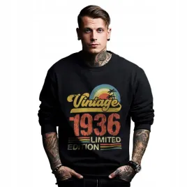 bluza-czarna-meska-nadruk-prezent-urodziny-rocznik-vintage-1936-limited