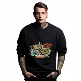 bluza-czarna-meska-nadruk-double-trouble