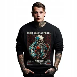 bluza-czarna-meska-nadruk-fighter-fighter-fighter