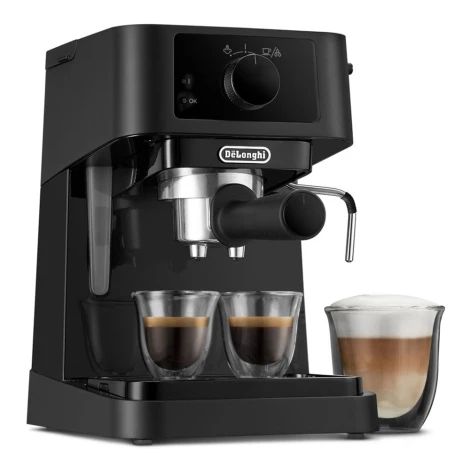 ﻿Ekspres ciśnieniowy do kawy kolbowy Delonghi EC230.BK ze spieniaczem (P)