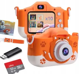 aparat-cyfrowy-dla-dzieci-48mpx-selfie-lisek-z-kamera-selfie-10-gier-sd32gb