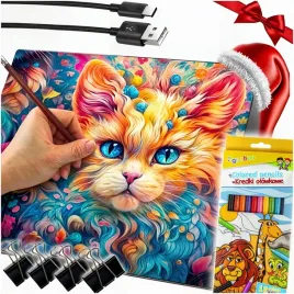 tablet-graficzny-deska-kreslarska-rysowania-tablica-led-kredki-gratis