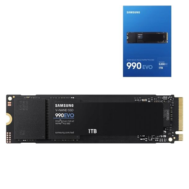 Dysk SSD 1TB Samsung 990 EVO M.2 2280 PCI-E x4 Gen4