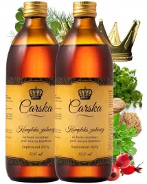 carska-kompleks-ziolowy-zakwas-balsam-bolotowa-2x-500ml-ekstrakty-ziolowe