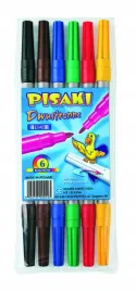 pisaki-mazaki-flamastry-kamet-zestaw-6-kolorow-dwustronne