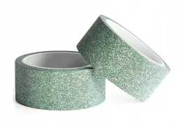 tasma-samoprzylepna-brokatowa-15mm-x-3m-zielona-2-sztuki