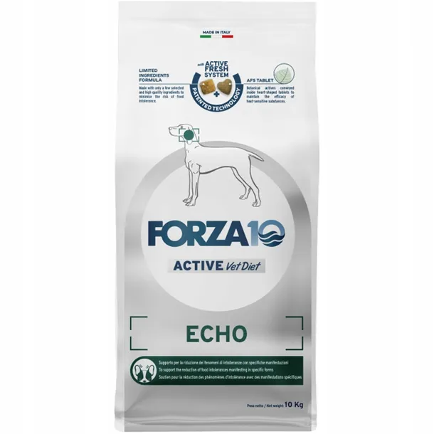 Forza10 Active Vet Diet Echo - Zapalenie Ucha - 10kg