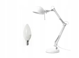 ikea-forsa-lampa-biurkowa-biala-zarowka-fv