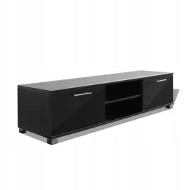 szafka-pod-tv-na-wysoki-polysk-czarna-120x405x35-cm