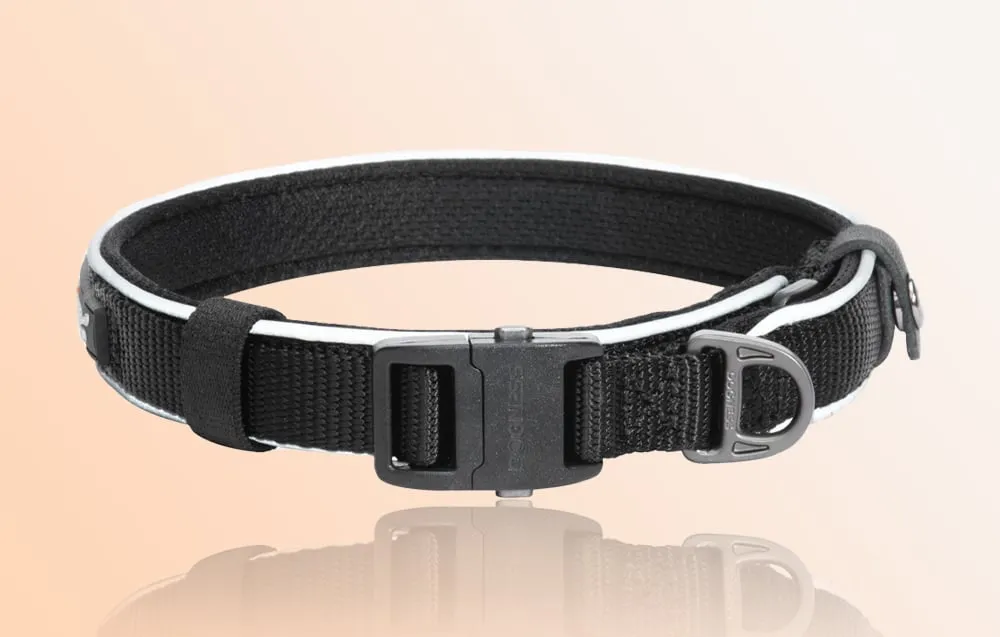 reflective-collar-dogness-size-xl-black