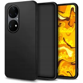 etui-do-huawei-p50-pro-gumowe-obudowa-czarne-matowe-silikon-pokrowiec-slim