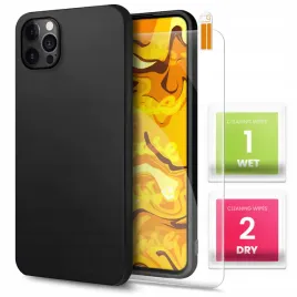 etui-do-apple-iphone-12-pro-gumowe-czarne-matowe-silikon-pokrowiec-szklo