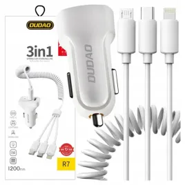 dudao-zestaw-kabel-3w1-usb-do-iphone-13-14-15-szybkie-ladowanie-samochodowe