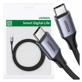 ugreen-kabel-przewod-dlugi-wytrzymaly-usb-c-usb-c-pd-240w-5a-1m-szary