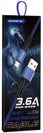 somostel-lightning-1-0m-niebieski-dlugosc-przewodu-1-m