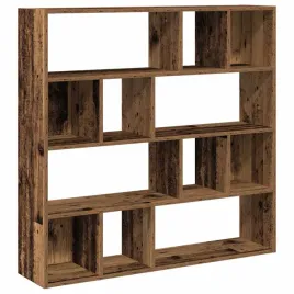 regal-na-ksiazki-przegroda-stare-drewno-105x24x102-cm