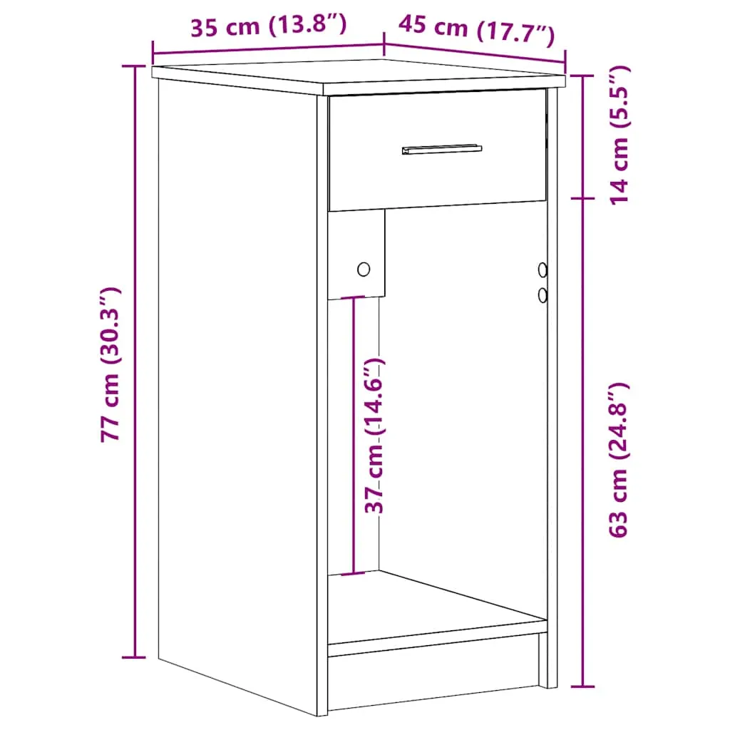 stojak-pod-komputer-z-szuflada-dab-sonoma-35x45x77-cm