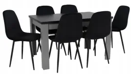 6-krzesel-tapicerowanych-welurowych-stol-rozkladany-80x120-160cm