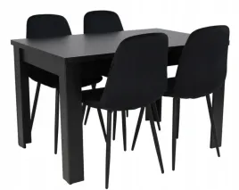 stol-rozkladany-80x120-160cm-4-krzesla-tapicerowane-welurowe-czarny