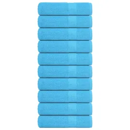 reczniki-kapielowe-10-szt-turkusowe-70x140-cm-bawelna-100percent