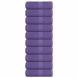 reczniki-goscinne-10-szt-fioletowe-360-gsm-100percent-bawelna