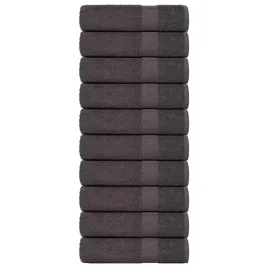 reczniki-do-rak-10-szt-antracyt-50x100-cm-bawelna-100percent