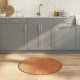 dywan-okragly-brazowy-80-cm-bambusowy-stan-nowy