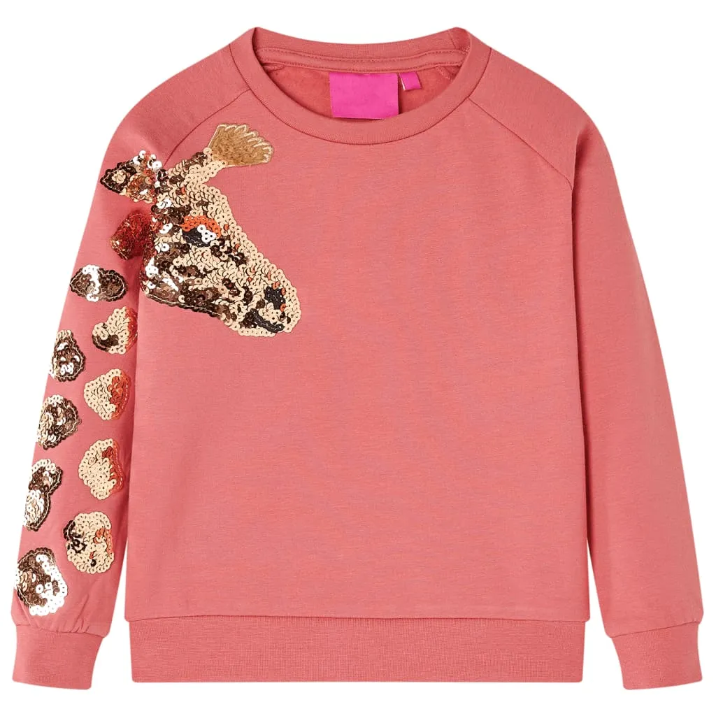 bluza-dziecieca-stary-roz-104-stan-nowy