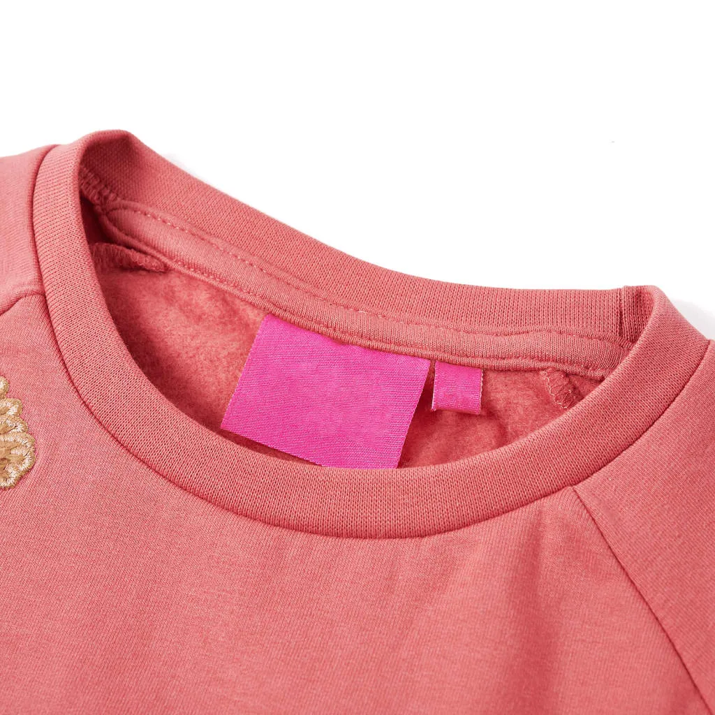 bluza-dziecieca-stary-roz-104-stan-nowy