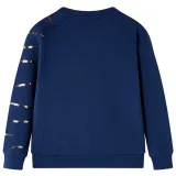 bluza-dziecieca-granatowa-128-stan-nowy