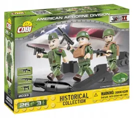 cobi-2033-american-airborn-division-26-klockow-3-figurki